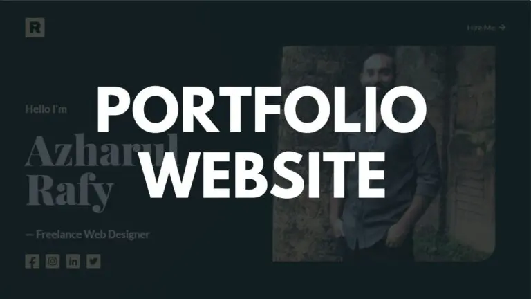 portfolio website for free with dorik