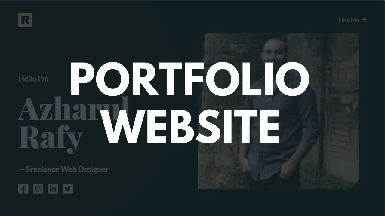 portfolio website for free with dorik