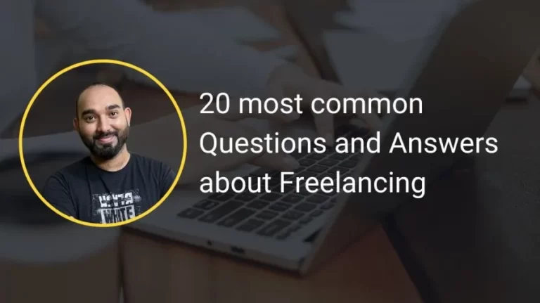 questions and answers about freelancing
