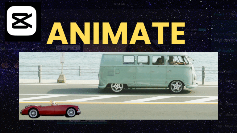 animate object with capcut