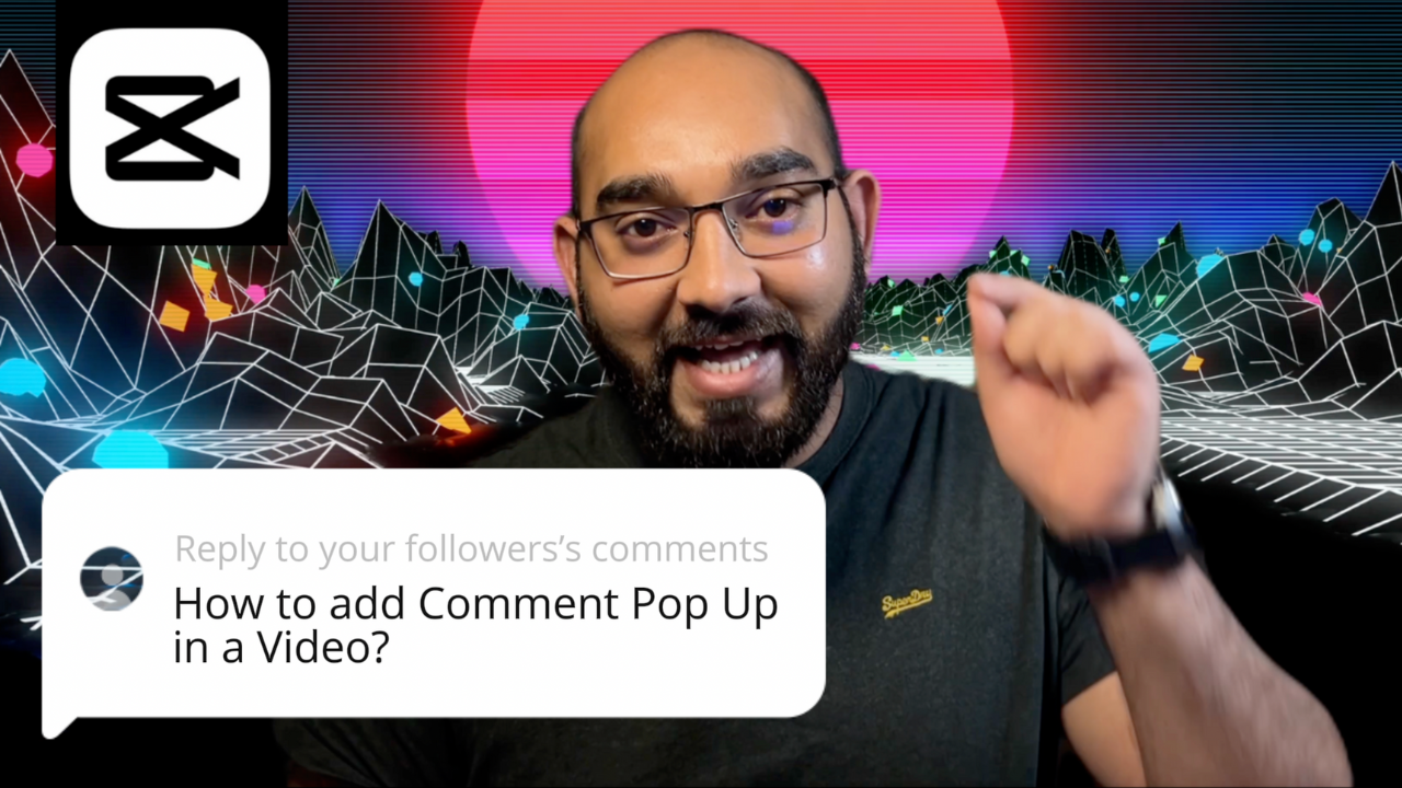 add comment popup with capcut