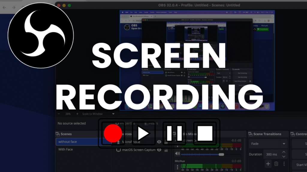 How to Record Screen with OBS (Complete Setup for Beginners) - Learners ...